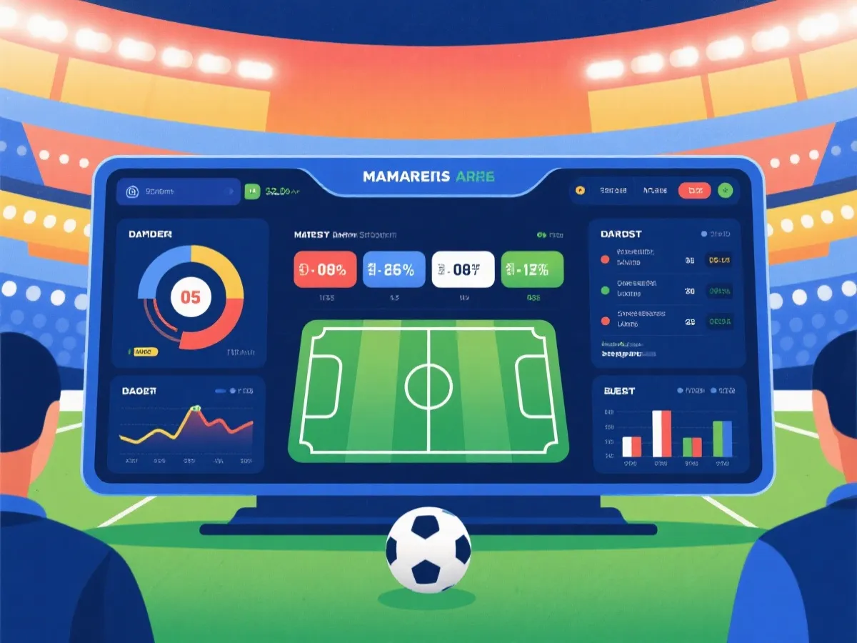 世界杯平台评测与赔率比较界面示意图